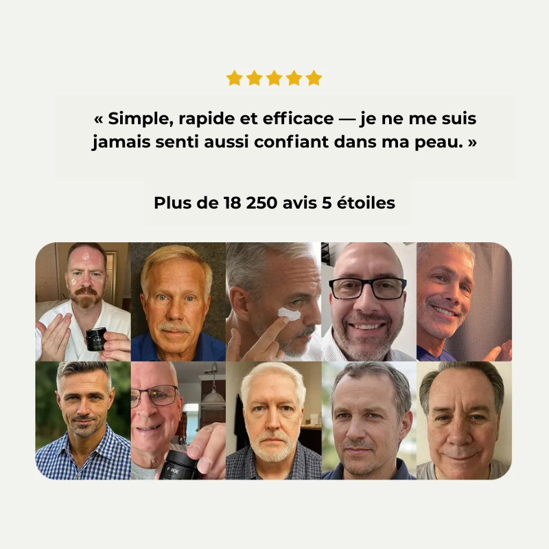 Pack Forge au suif de bœuf– Spécialement pour la peau des hommes matures